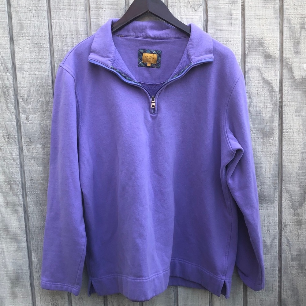 Robert Talbott Carmel - Quarter-Zip Pullover